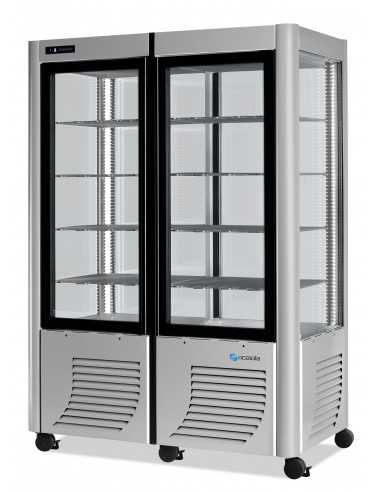 Pastry Showcase with display on all sides -...