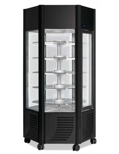 Vitrina refrigerada con exposición en todos los...