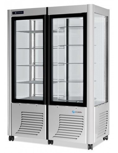 Refrigerated display case - Capacity Lt 800 - cm 127x70x184h