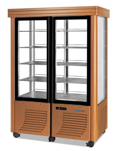 Refrigerated display case - Capacity Lt 800 - cm 132 x 75 x 186 h