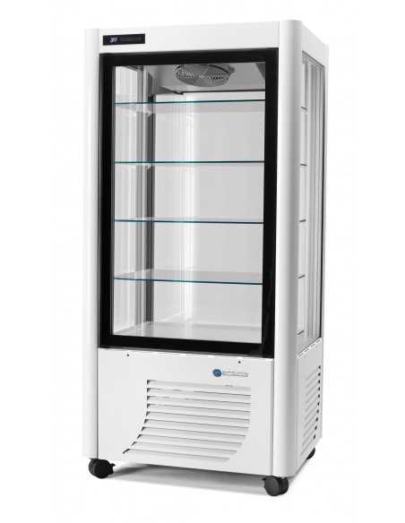 Vetrina per Pasticceria con esposizione su tutti i lati - Temperatura -5 / -21 °C - cm 90 x 70 x 184 h