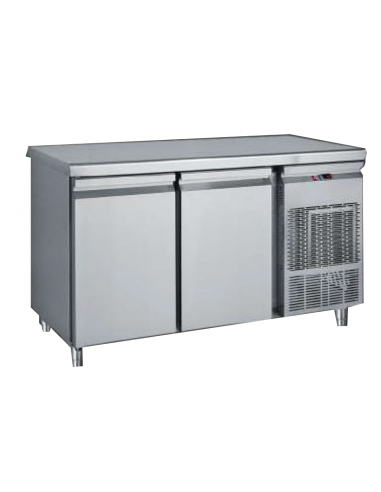 Mesa refrigerada - 2 puertas - cm 142 x 71 x 89 h