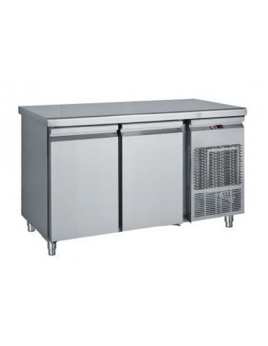 Refrigerated table - N. 2 doors - cm 142 x 71 x 89 h