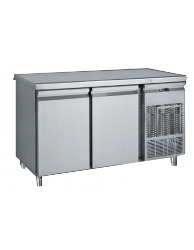 Refrigerated table - N. 2 doors - cm 142 x 60 x 89 h