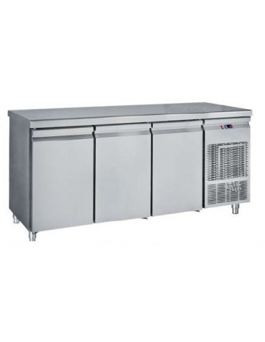 Refrigerated table - N. 3 doors - cm 192 x 71 x 89 h
