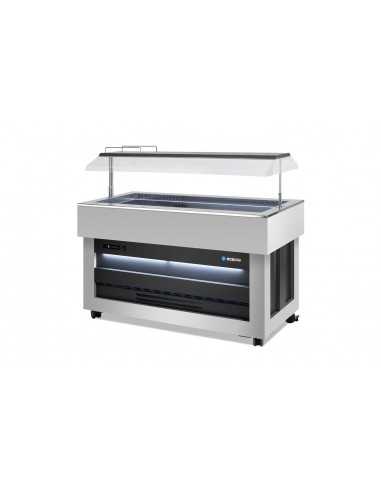 Espositore buffet con apertura elettrica -...