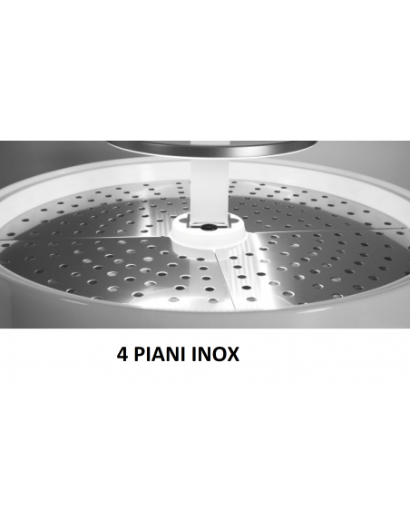 Refrigerated Display Island with Shelves - Temperature +3 +10°C - cm 145 x 145 x 168 h