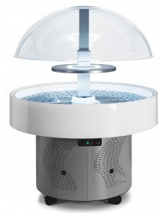 Refrigerated Display Island without shelf - Temperature...