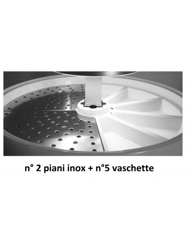 Isola espositiva Refrigerata senza mensole -...