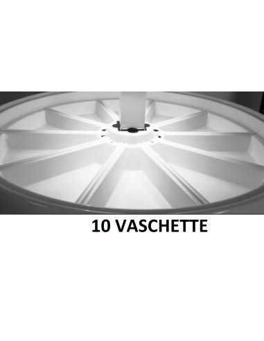 Isla de exposición refrigerada sin estante -...