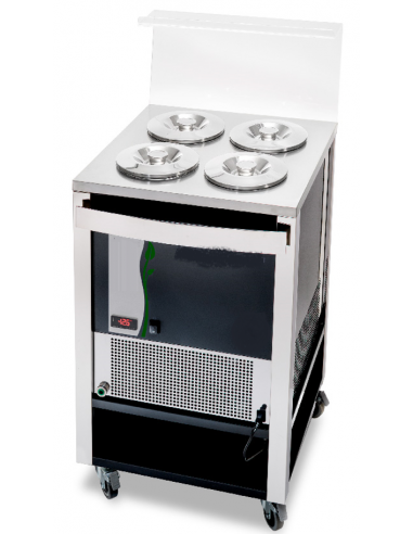 Banco gelateria - N. 4 carapine x 7.1 lt o 8 x...