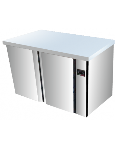 Refrigerated table - No unit - N. 2 doors - cm 110 x 70 x 89h