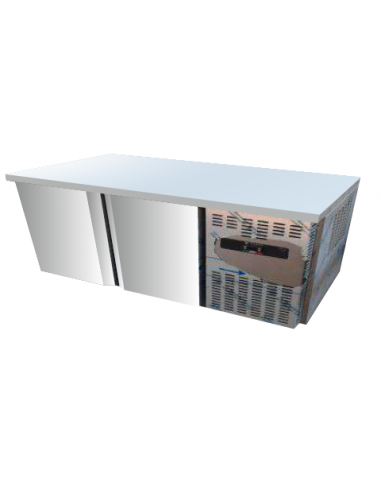 Refrigerated table - N. 2 doors - cm 142 x 70 x 64h