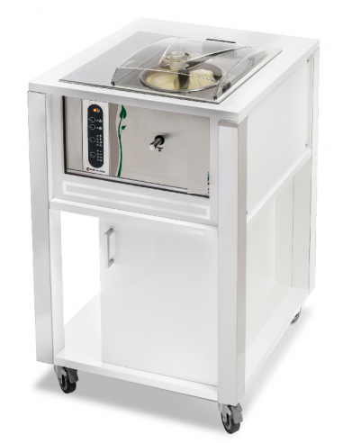 Ice cream cart - Production 5 kg/h - cm 60 x 60 x 100h