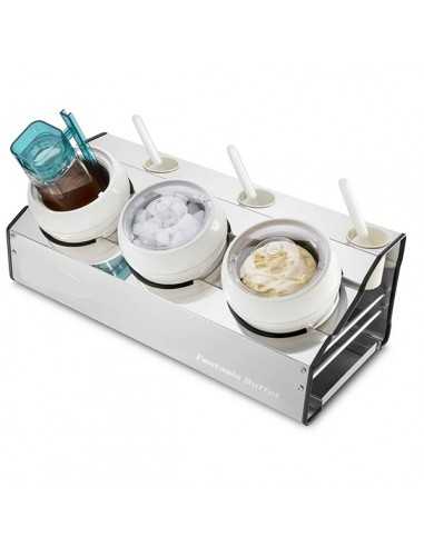 Helado de crema - N. 3 contenedores x 1,5 lt -...