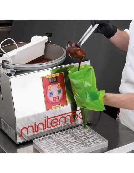 Temperatrice cioccolato - Capacità lt 5/kg 3 - cm 42 x 40 x 40 h