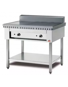 Cocina de gas 6 piadinas con estructura abierta - cm 95 x 73 x 96 h