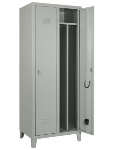 Armadio spogliatoio - Divisorio asportabile - N.2 posti -...