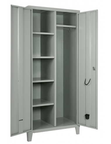 Locker room and wardrobe - N.1 place + 4 shelves - cm 80 x 50 x 180 h