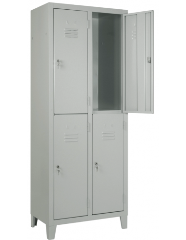 Locker room - Single-lock structure - N. 4 rooms - cm 70 x 35 x 180 h