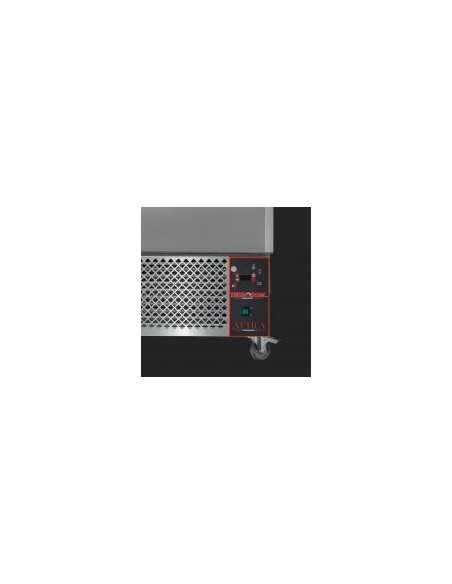 Abatidor y congelador digital, 3 bandejas GN 1/1 o 60 x 40 cm, 70 litros - cm 75 x 75 x 77/79 h