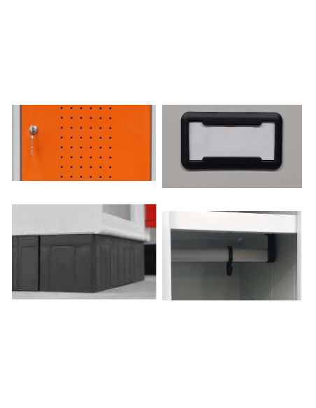 Cuarto de armario - 2 puertas - cm 60 X 50 X 175h