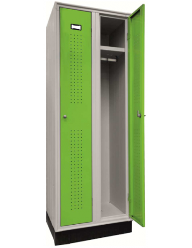 Locker room - 2 doors - cm 60 X 50 X 175h