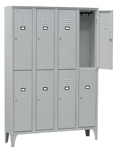 Locker room - Overlay - N. 8 doors - cm 120 X 50 X 180h