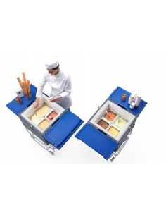 Contenitore isotermico gelato - N.2 vaschette - Cm 52 x... 2