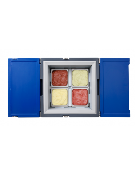 Contenitore isotermico gelato - N.2 vaschette - Cm 52 x 52 x 43.2 h