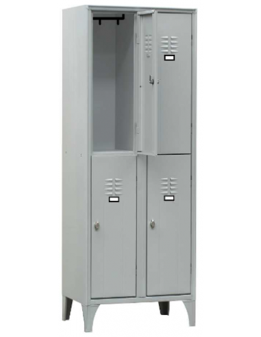 Locker room - Overlay - N. 4 doors - cm 70 X 35 X 180h