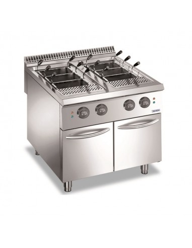 Electric cooker - Capacity liters 40 + 40 - Cm 80 x 90 x 85 h