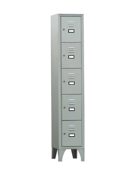 Case cabinet with 5 compartments - cm 30 x 50 x 180 h