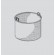 Colander basket - Capacity  100 liters - Dimensions ø cm 50 x 41 h