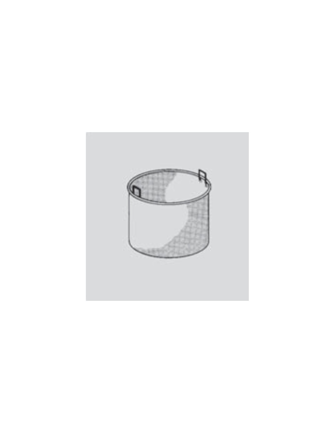 Colander basket - Capacity  100 liters - Dimensions ø cm 50 x 41 h
