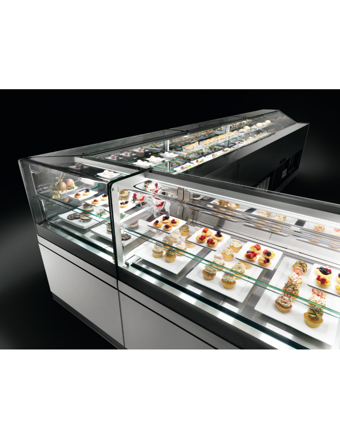 Snack display counters