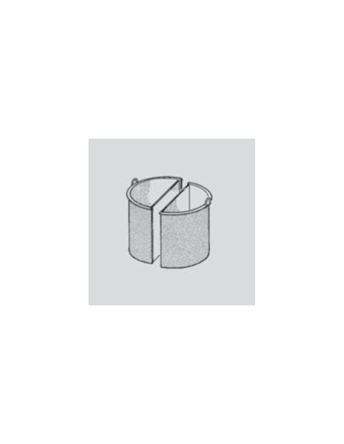 Colander basket - Capacity 150 liters - Dimensions ø cm 50 x 48 h