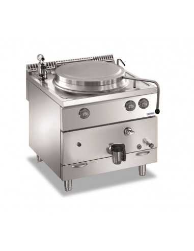 Gas pan - Direct heating - Pan capacity 150 liters - Total kw 21 - Dimensions 80 x 90 x 85 h cm