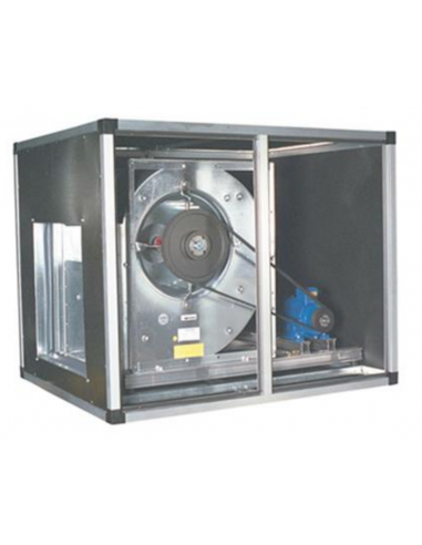 Ventilatore centrifugo pale avanti cassonato - Trasmissione - Una velocità - Trifase 400/3/50 Hz