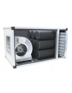 Active coal power station - Monophase - Dumped centrifugal fan - Double suction