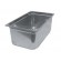 Stainless steel containers for bain-marie - Tank capacity l 13 GN 2/3 - Dimensions 35.5 x 32.5 x 15 cm