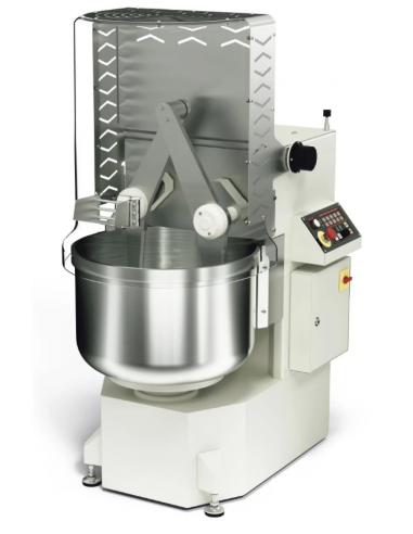 Double arm mixer - Dough capacity (min/max) kg 5/48 - Bowl l 70 - cm 69.15 x 97.3 x 142.4 (172)h