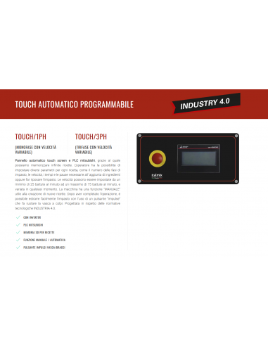 Armas de amasamiento - Capacidad kg 5/48 - cm...