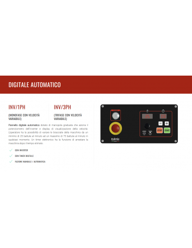 Armas de amasamiento - Capacidad kg 5/64 - cm...
