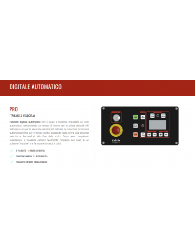 Armas de amasamiento - Capacidad kg 8/110 - cm...