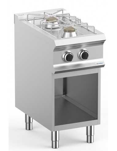 Cucina gas - N. 2 fuochi - Cm 40 x 73 x 85 h