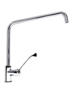 Tap single-hole - Swivel spout at "C" - Chrome-plated...