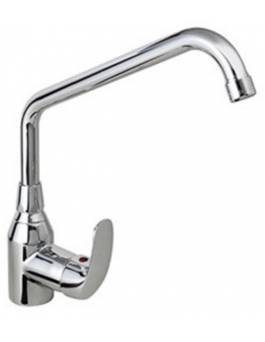 Grifo orificio único - caño giratorio "C" - cm 2 x 30