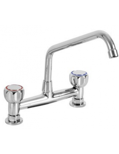 Tap biforo - Swivel cast "C"- cm Ø 2 x 25