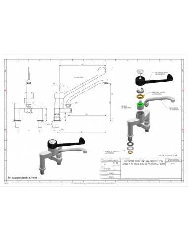 Tap bifurcation - Swivel barrel - Plastic...